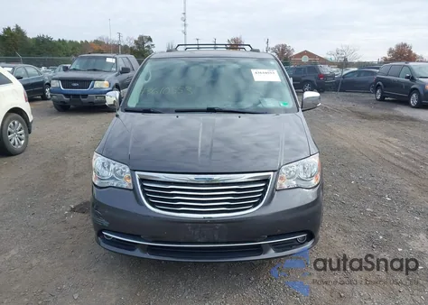 2014 Chrysler Town & Country Touring-L 30Th Anniversary из США, поврежденный, VIN 2C4RC1CG0ER413515